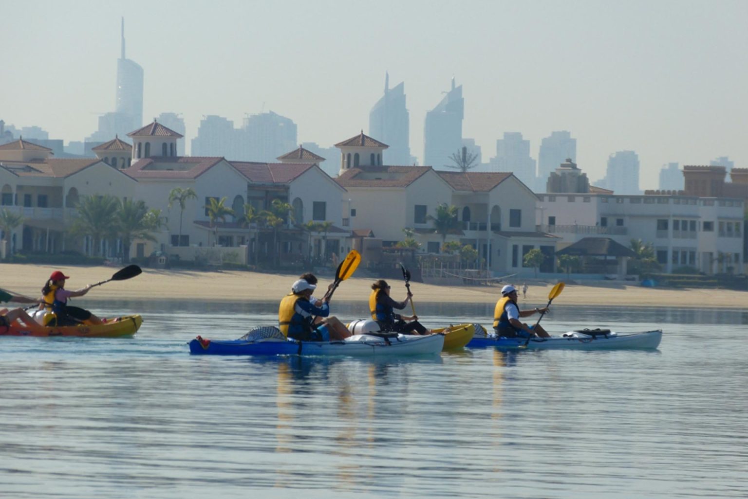 Discover the Wonders of the Water with Our Guided Kayak Fishing Tour on Palm Jumeirah